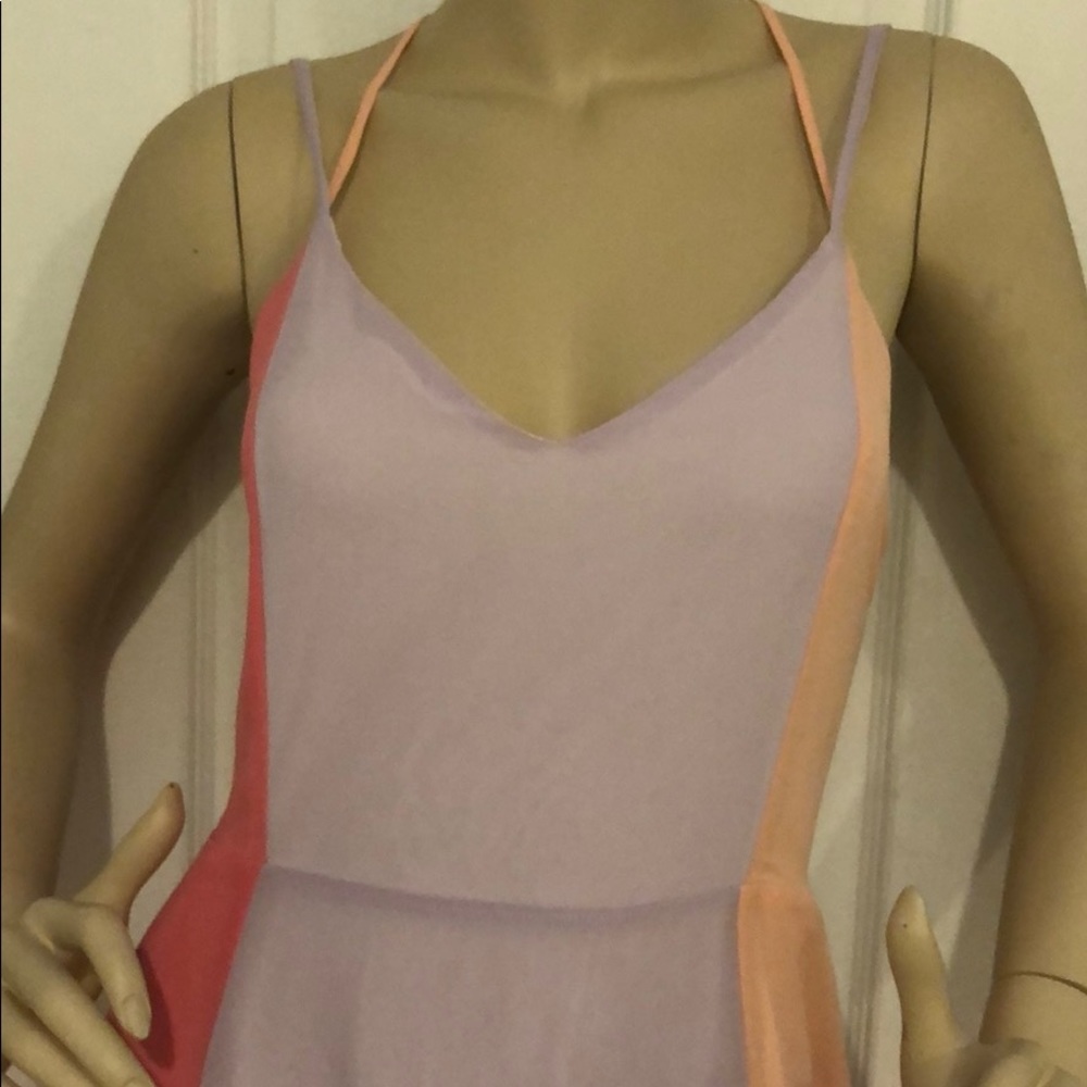 RAINBOW STRIPE MAXI DRESS - Picture 5 of 7